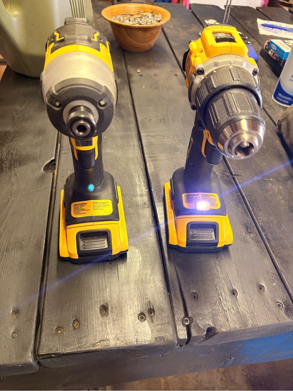 DeWalt Drill Set - 20V Brushless Compact & Impact Drills/Drivers w/bag & charger